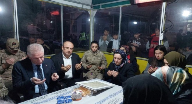 Şehit annesinden Erdoğan ve Bahçeli'ye selam