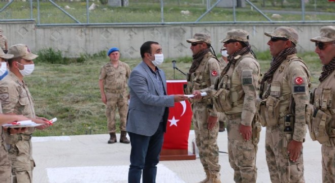Şenkaya'da yeni korucular yemin etti