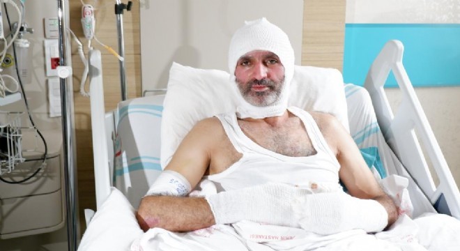 ‘Ben yandım, siz yanmayın'