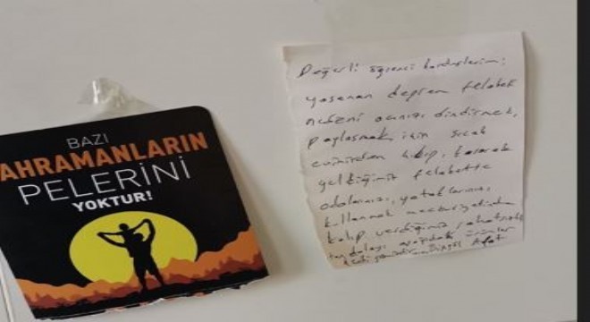'Bazı kahramanların pelerini yoktur'